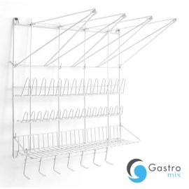  Wieszak na worki do szprycowania i końcówki, 500x360x(H)560mm| 550113 hendi