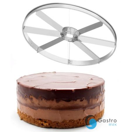 Znacznik do tortów, 8 porcji, ⌀320mm | 512500 hendi 