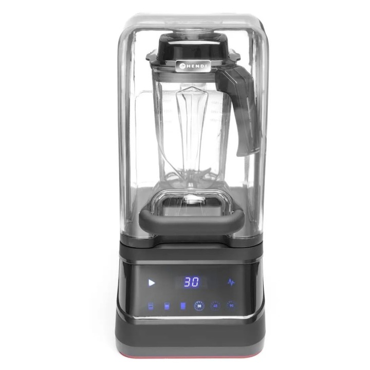 Cyfrowy blender barmański z obudową wyciszającą i kielichem BPA-free, HENDI, 230V/1680W| 230664 hendi