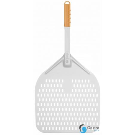 Łopata do pizzy z perforacją i krótką rączką, kwadratowa, 350x710mm | 618066 HENDI 
