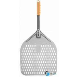 Łopata do pizzy z perforacją i krótką rączką, kwadratowa, HENDI, 350x710mm | 618080 HENDI