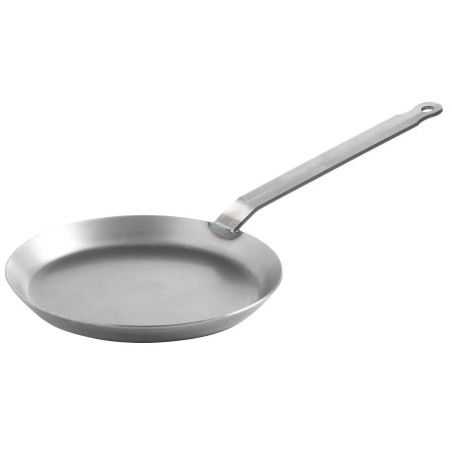 Patelnia do naleśników Profi Line ze stali walcowanej, płytka-śr. 23 cm | 628805 hendi 