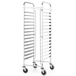 Wózek Kitchen Line do transportu pojemników 15x 600x400  | 813287 hendi