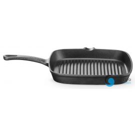  Patelnia żeliwna do grillowania-230x370x(H)25 | 629932 hendi