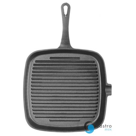 Patelnia żeliwna do grillowania-230x370x(H)25 | 629932 hendi 