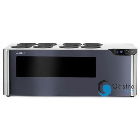 Chłodziarka do wina nastawna dwustrefowa, Cellar, Arktic, czarny |  237380 hendi 