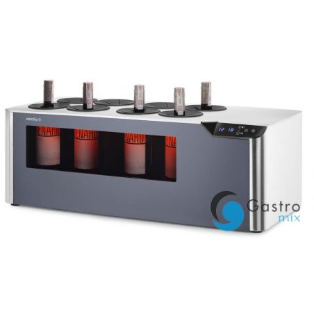 Chłodziarka do wina nastawna dwustrefowa, Cellar, Arktic, czarny |  237380 hendi 