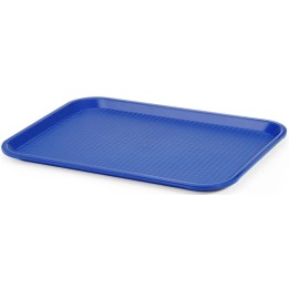 Taca z polipropylenu - FAST FOOD 305x415 mm niebieska