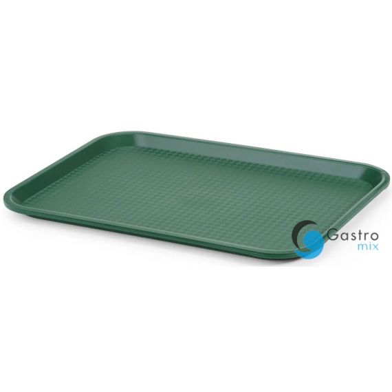 Taca z polipropylenu Fast Food średnia, zielony, 305x415x(H)20mm  | 878934 HENDI 
