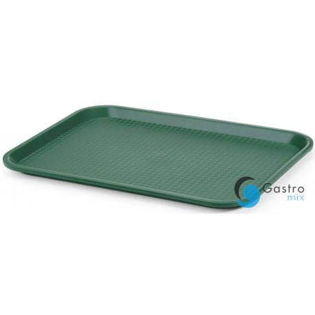 Taca z polipropylenu Fast Food średnia, zielony, 305x415x(H)20mm  | 878934 HENDI 