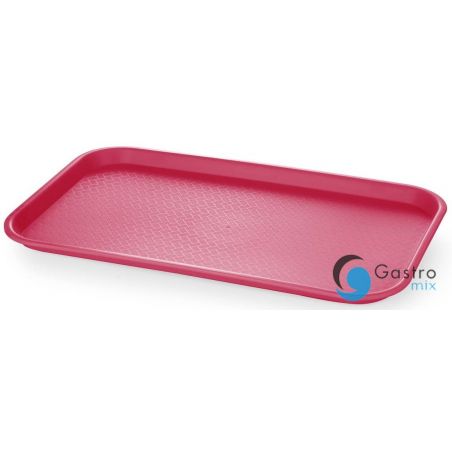 Taca fast food z polipropylenu GN 1/1, AmerBox, GN 1/1, czerwony, 530x325x(H)20mm | 878545 hendi 