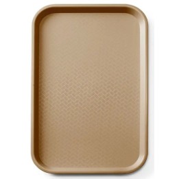 Taca fast food z polipropylenu GN 1/1, AmerBox, GN 1/1, brązowy, 530x325x(H)20mm | 878583 hendi