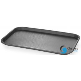 Taca fast food z polipropylenu GN 1/1, AmerBox, GN 1/1, czarny, 530x325x(H)20mm | 878590 hendi