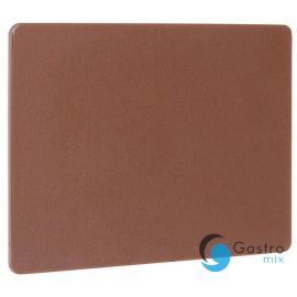 Deska do krojenia HACCP 450x300, brązowy | 827048 hendi