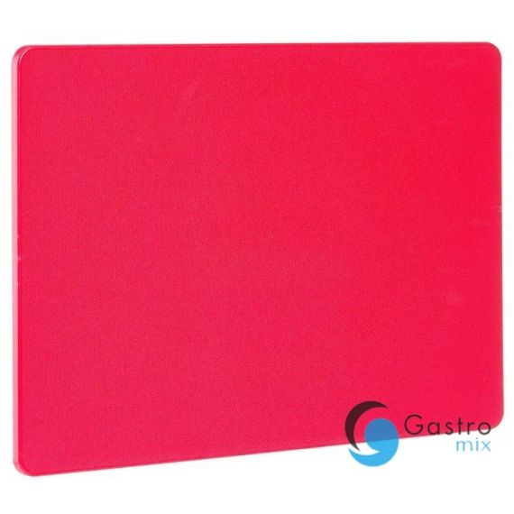 Deska do krojenia HACCP 450x300, czerwony | 827017 hendi 