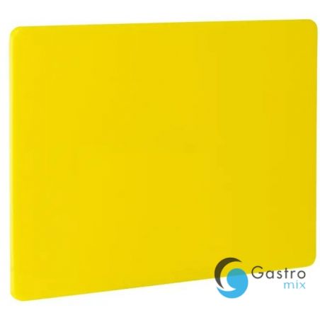 Deska do krojenia HACCP 450x300, żółty | 827055 hendi 
