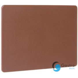 Deska do krojenia HACCP 600x400, brązowy | 827147 hendi