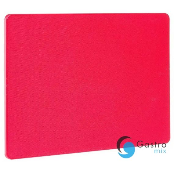 Deska do krojenia HACCP 600x400, czerwony | 827116 hendi 