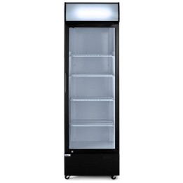 Lodówka barowa z podświetlanym panelem, 1-drzwiowa, Arktic, 254L | 233788 hendi