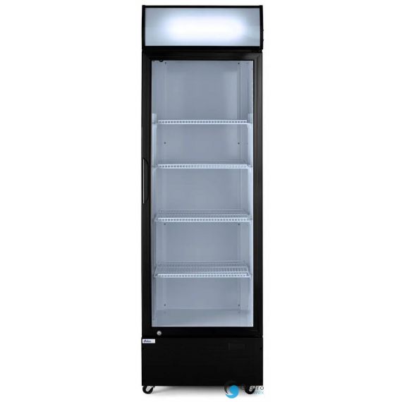 Lodówka barowa z podświetlanym panelem, 1-drzwiowa, Arktic, 254L | 233788 hendi 