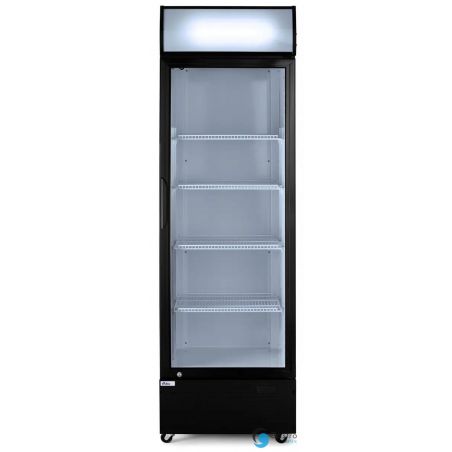 Lodówka barowa z podświetlanym panelem, 1-drzwiowa, Arktic, 254L | 233788 hendi 