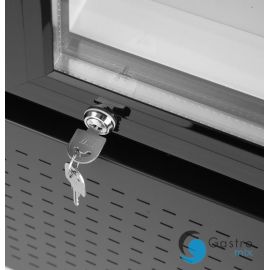  Lodówka barowa z podświetlanym panelem, 1-drzwiowa, Arktic, 254L | 233788 hendi