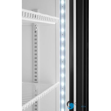 Lodówka barowa z podświetlanym panelem, 1-drzwiowa, Arktic, 254L | 233788 hendi 