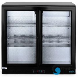 Lodówka barowa z podwójnymi drzwiami suwanymi, Arktic, 158L  | 233917 hendi