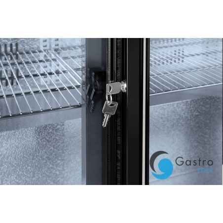 Lodówka barowa z podwójnymi drzwiami suwanymi, Arktic, 158L  | 233917 hendi 