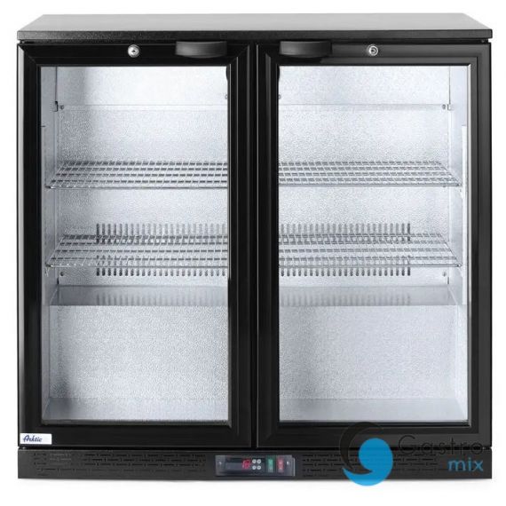 Lodówka barowa 2-drzwiowa, Arktic, 158L | 235829 hendi 