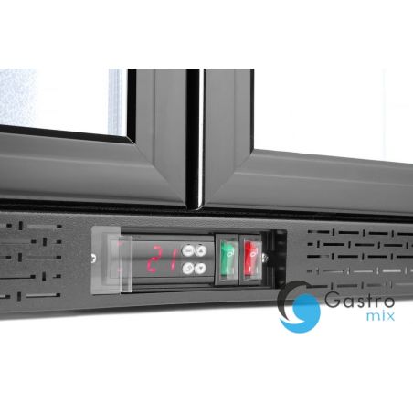 Lodówka barowa 2-drzwiowa, Arktic, 158L | 235829 hendi 