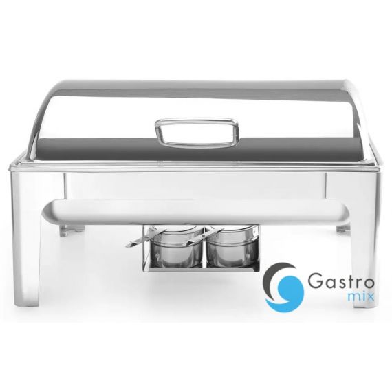 Podgrzewacz na pastę GN 1/1 polerowany na wysoki połysk | 470213 hendi 