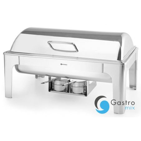 Podgrzewacz na pastę GN 1/1 polerowany na wysoki połysk | 470213 hendi 