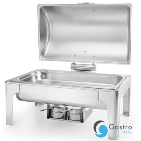 Podgrzewacz na pastę GN 1/1 polerowany na wysoki połysk | 470213 hendi 