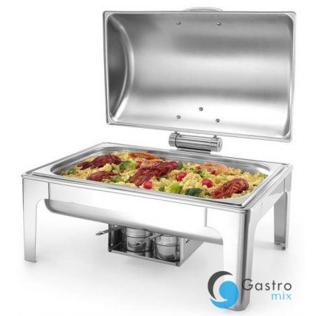 Podgrzewacz na pastę GN 1/1 polerowany na wysoki połysk | 470213 hendi 