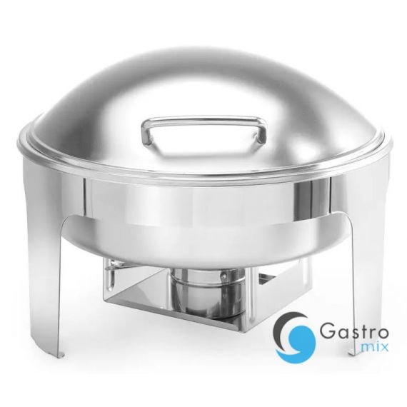 Podgrzewacz na pastę okrągły, satynowany, Profi Line, 6L  | 470282 hendi 