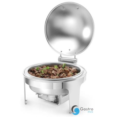 Podgrzewacz na pastę okrągły, satynowany, Profi Line, 6L  | 470282 hendi 