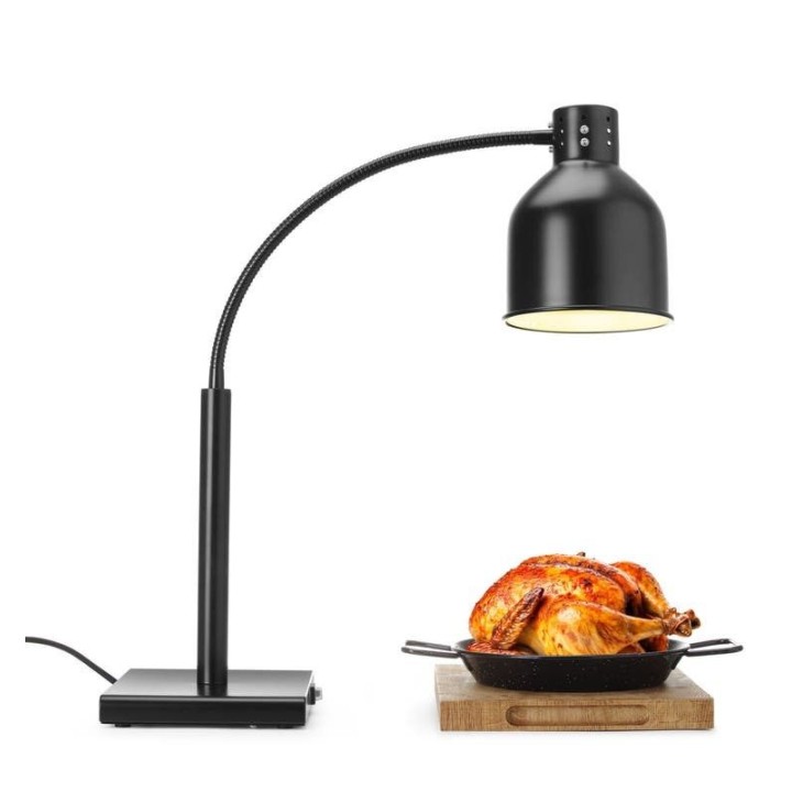 Lampa do podgrzewania potraw, giętka, czarny | 273838 hendi