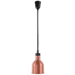 Lampa do podgrzewania potraw wisząca, cylindryczna, miedziany | 273890 hendi