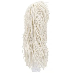 Zestaw szczotek do polerki do szkła – 2 szt., Duży, biały, 235x55mm | 230145 hendi