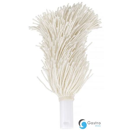 Zestaw szczotek do polerki do szkła – 2 szt., Duży, biały, 235x55mm | 230145 hendi 