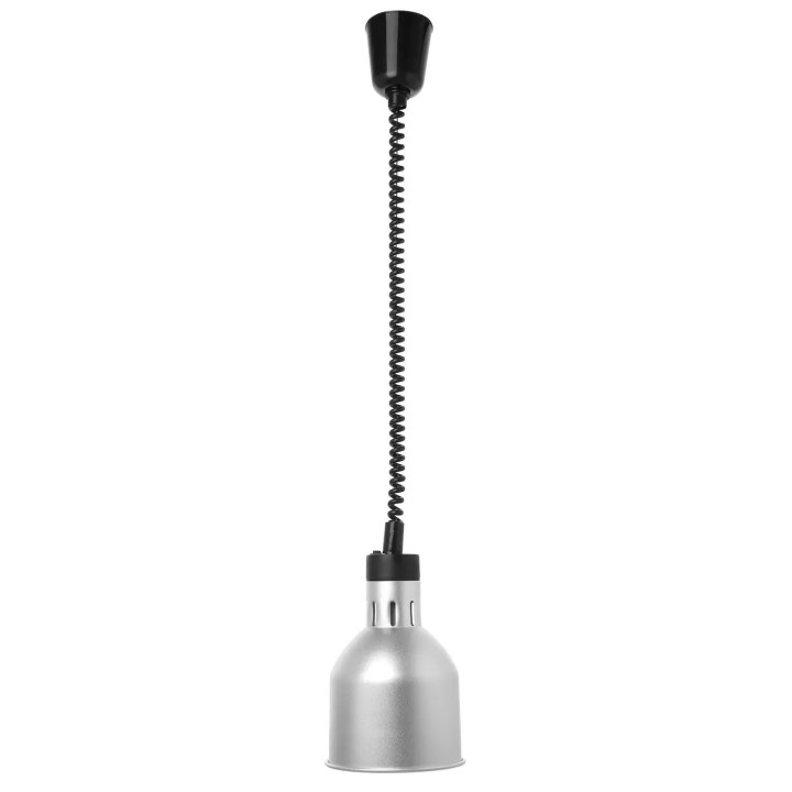 Lampa do podgrzewania potraw wisząca, cylindryczna, srebrny | 273883 HENDI