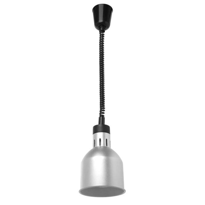 Lampa do podgrzewania potraw wisząca, cylindryczna, srebrny | 273883 HENDI