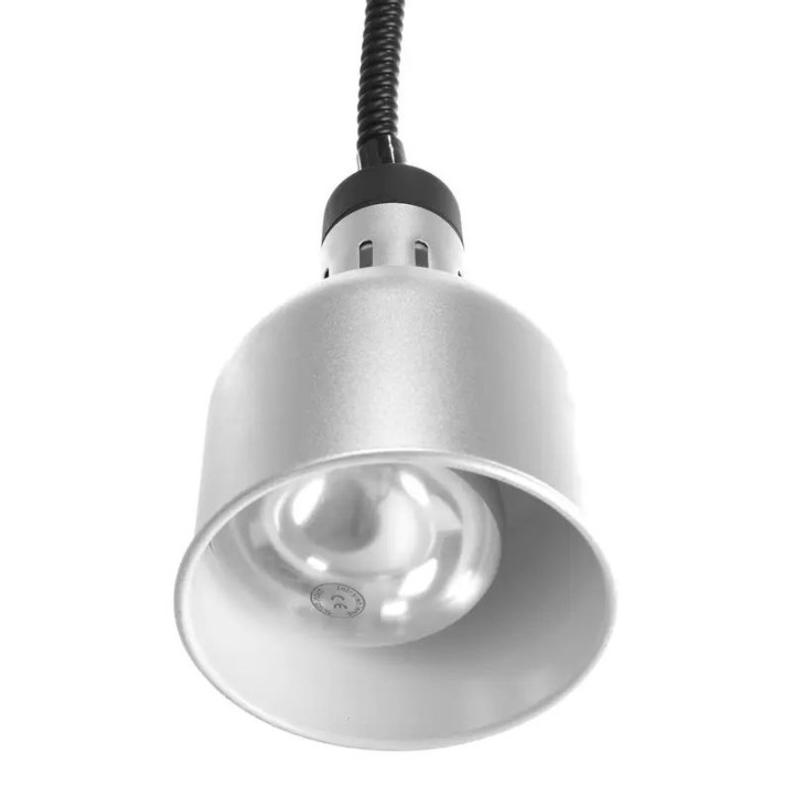 Lampa do podgrzewania potraw wisząca, cylindryczna, srebrny | 273883 HENDI