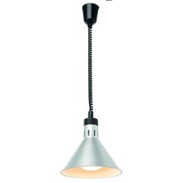 Lampa do podgrzewania potraw wisząca, stożkowa, srebrny| 273869 HENDI