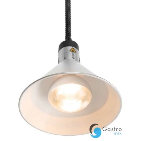 Lampa do podgrzewania potraw wisząca, stożkowa, srebrny| 273869 HENDI 