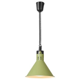 Lampa do podgrzewania potraw wisząca, stożkowa, zielony | 273920 HENDI