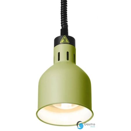 Lampa do podgrzewania potraw wisząca, cylindryczna, zielony | 273791 HENDI 