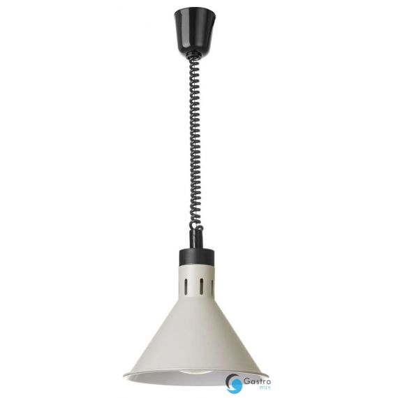 Lampa do podgrzewania potraw wisząca, stożkowa, biały | 273937 HENDI 