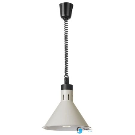 Lampa do podgrzewania potraw wisząca, stożkowa, biały | 273937 HENDI 